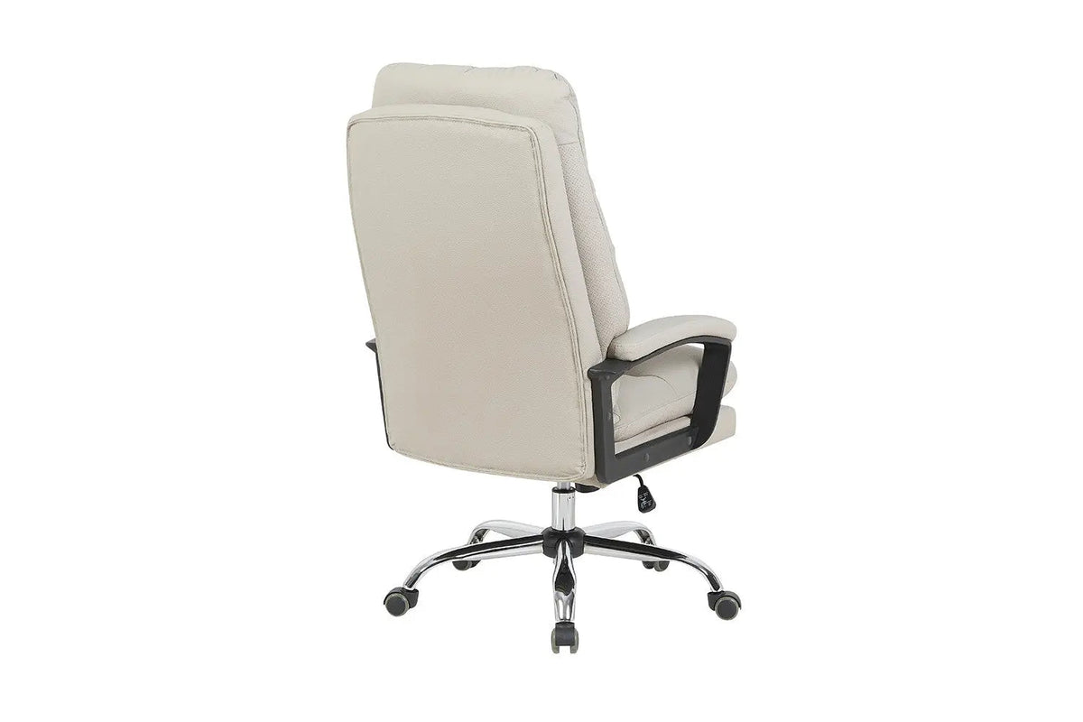 Chaise de Bureau DANIELA en Polyuréthane (PU) - Chaise de bureau réglable 46 x 53 cm