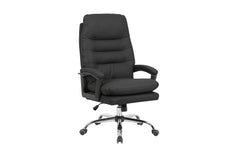Chaise de Bureau DANIELA en Polyuréthane (PU) - Chaise de bureau réglable 46 x 53 cm