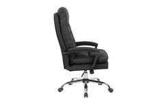 Chaise de Bureau DANIELA en Polyuréthane (PU) - Chaise de bureau réglable 46 x 53 cm