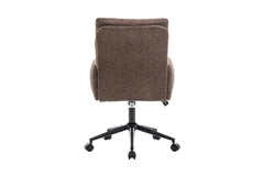 Chaise de Bureau EMMY en Tissu - Chaise de bureau réglable 64 x 68 cm