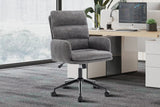 Chaise de Bureau EMMY en Tissu - Chaise de bureau réglable 64 x 68 cm