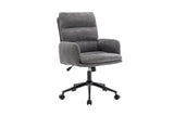 Chaise de Bureau EMMY en Tissu - Chaise de bureau réglable 64 x 68 cm