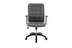 Chaise de Bureau LUKY en Similicuir (PU) - Chaise de bureau réglable 58 x 59 cm