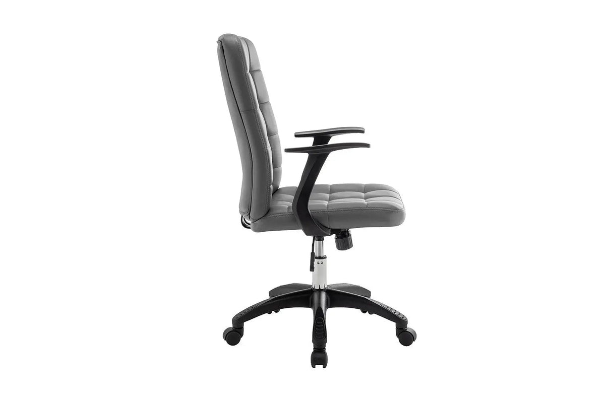 Chaise de Bureau LUKY en Similicuir (PU) - Chaise de bureau réglable 58 x 59 cm