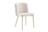 Chaise de Salle à Manger ALYX en Tissu - 51 x 61 cm