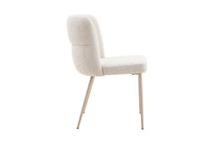 Chaise de Salle à Manger ALYX en Tissu - 51 x 61 cm