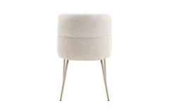 Chaise de Salle à Manger ALYX en Tissu - 51 x 61 cm