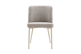 Chaise de Salle à Manger ALYX en Tissu - 51 x 61 cm