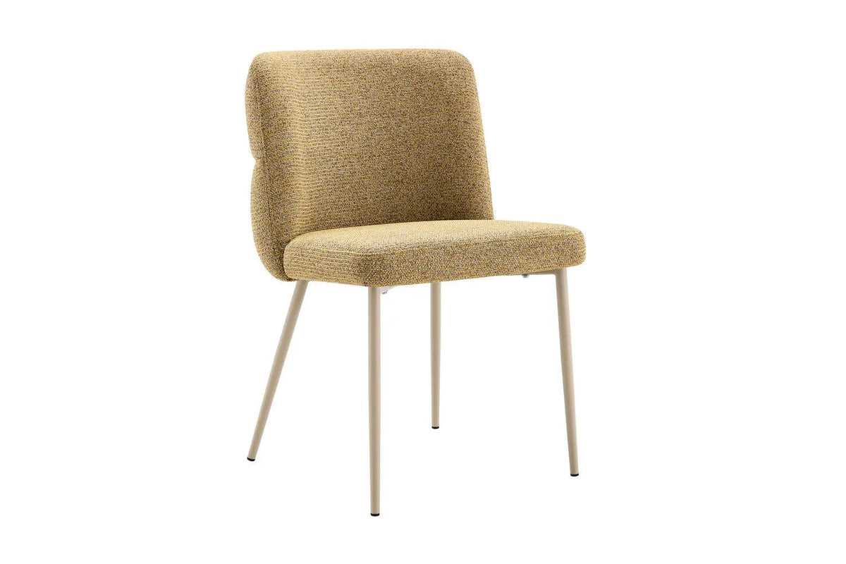 Chaise de Salle à Manger ALYX en Tissu - 51 x 61 cm