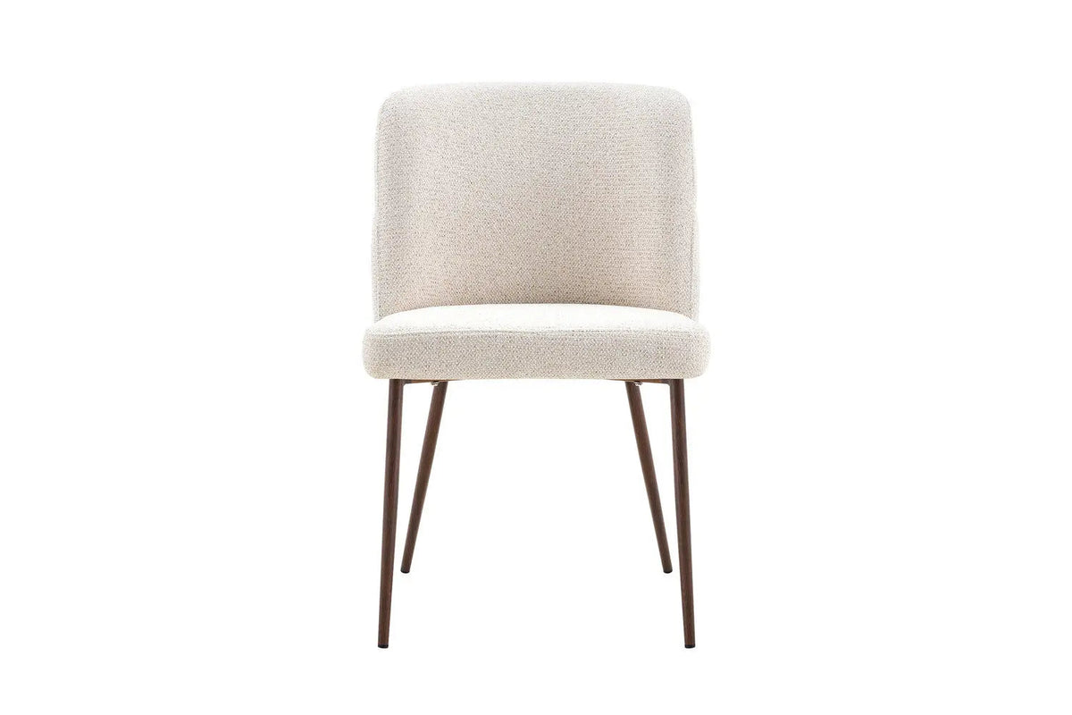 Chaise de Salle à Manger ALYX en Tissu - 51 x 61 cm