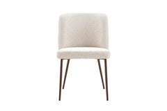 Chaise de Salle à Manger ALYX en Tissu - 51 x 61 cm