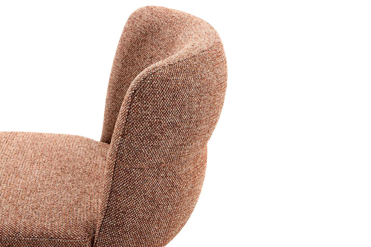 Chaise de Salle à Manger ALYX en Tissu - 51 x 61 cm