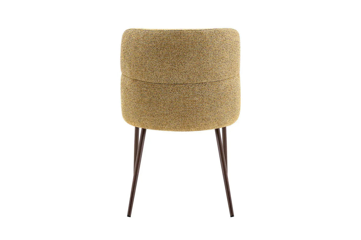 Chaise de Salle à Manger ALYX en Tissu - 51 x 61 cm