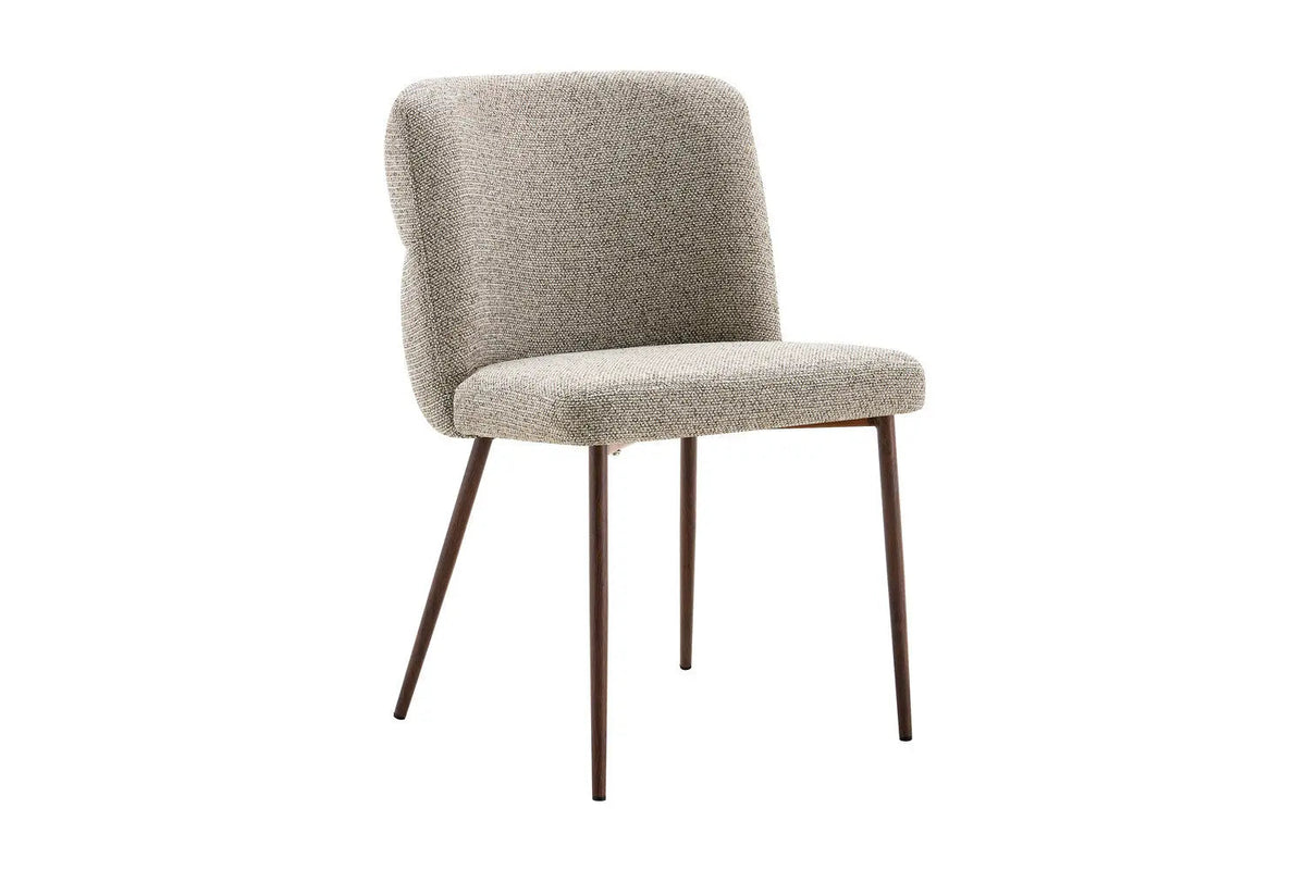 Chaise de Salle à Manger ALYX en Tissu - 51 x 61 cm