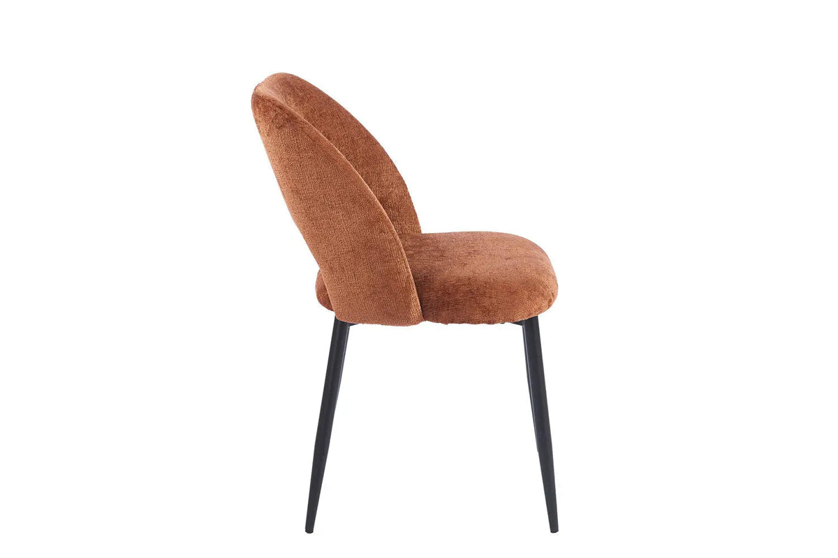 Chaise de Salle à Manger ARLA en Tissu - 51 x 59,5 cm