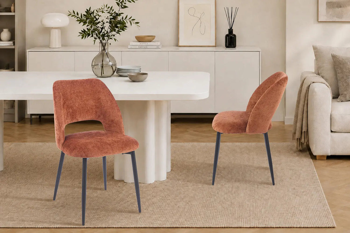 Chaise de Salle à Manger ARLA en Tissu - 51 x 59,5 cm