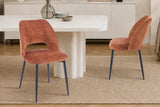 Chaise de Salle à Manger ARLA en Tissu - 51 x 59,5 cm