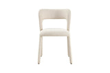 Chaises de Salle à Manger ELVYA en Tissu - 51,5 x 57 cm