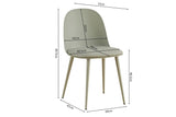 Chaise de Salle à Manger JASMYN - 51 x 44 cm