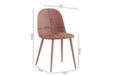 Chaise de Salle à Manger JASMYN - 51 x 44 cm