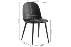 Chaise de Salle à Manger JASMYN - 51 x 44 cm