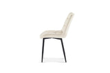 Chaise de Salle à Manger JULIA Velours - 50 x 59 cm