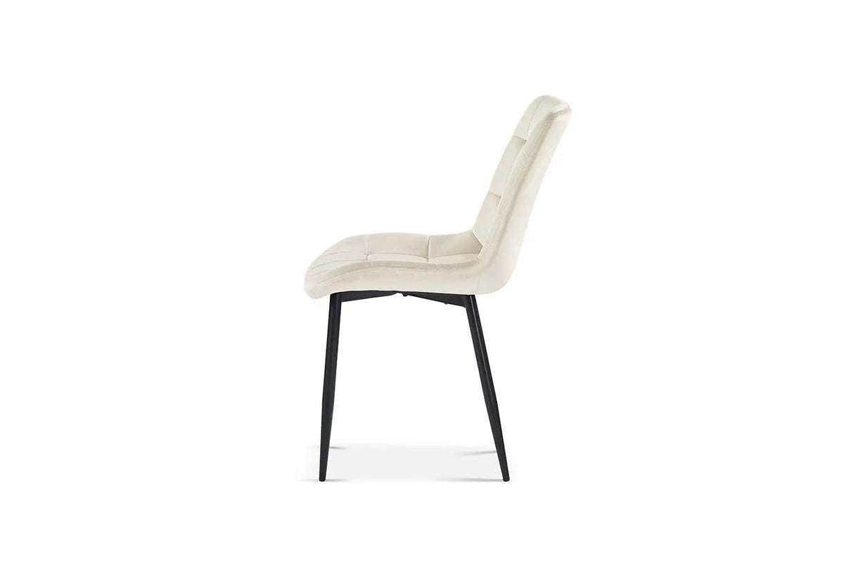 Chaise de Salle à Manger JULIA Velours - 50 x 59 cm