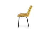 Chaise de Salle à Manger JULIA Velours - 50 x 59 cm