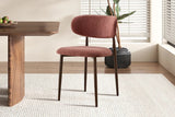 Chaise de Salle à Manger NONYA en Tissu - 48,5 x 53 cm