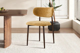 Chaise de Salle à Manger NONYA en Tissu - 48,5 x 53 cm