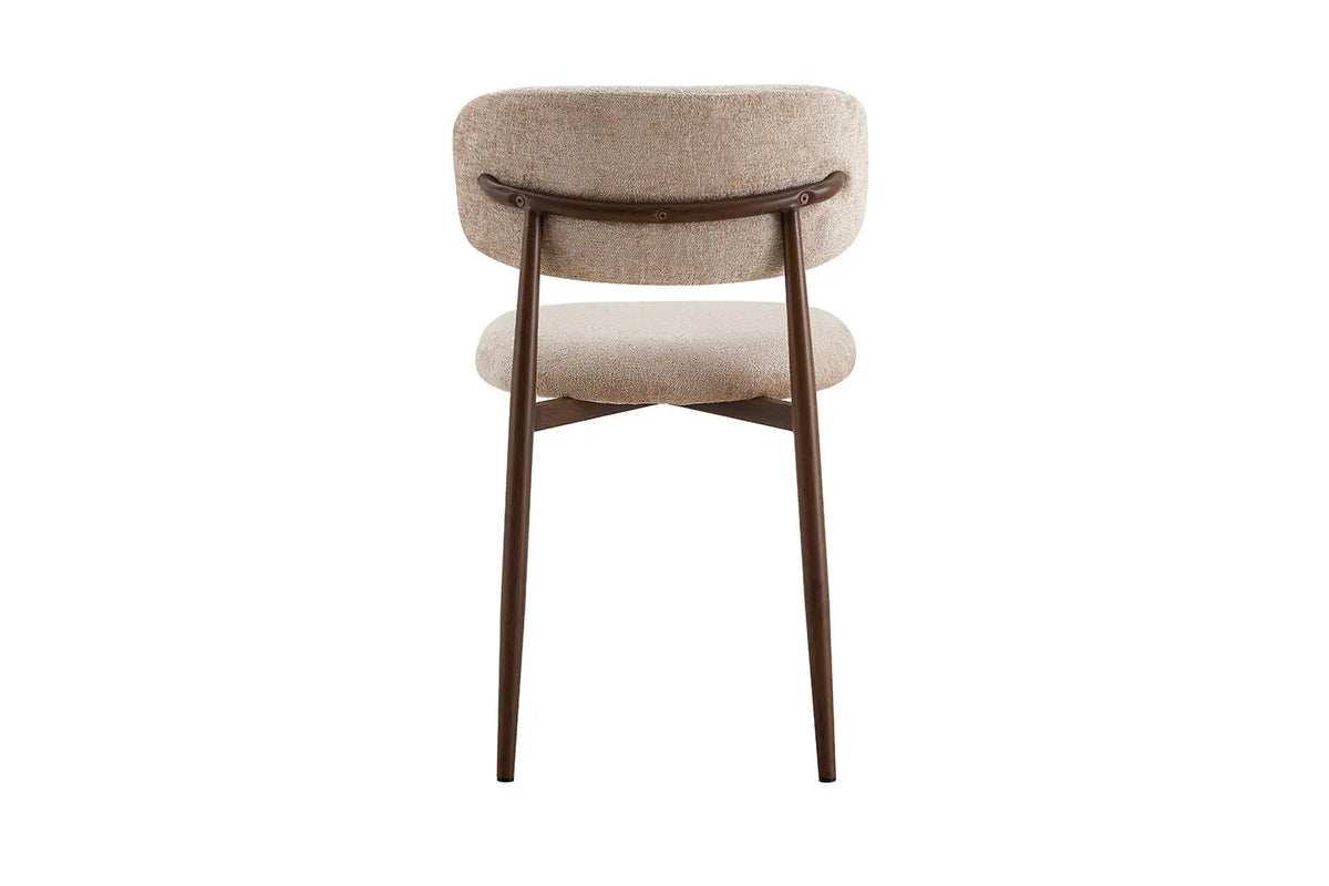 Chaise de Salle à Manger NONYA en Tissu - 48,5 x 53 cm