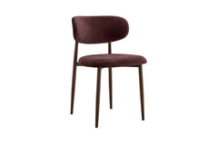 Chaise de Salle à Manger NONYA en Tissu - 48,5 x 53 cm