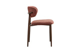 Chaise de Salle à Manger NONYA en Tissu - 48,5 x 53 cm