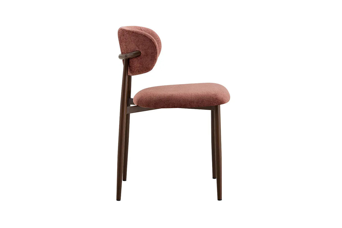 Chaise de Salle à Manger NONYA en Tissu - 48,5 x 53 cm