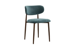 Chaise de Salle à Manger NONYA en Tissu - 48,5 x 53 cm
