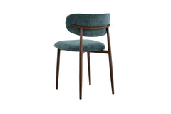 Chaise de Salle à Manger NONYA en Tissu - 48,5 x 53 cm