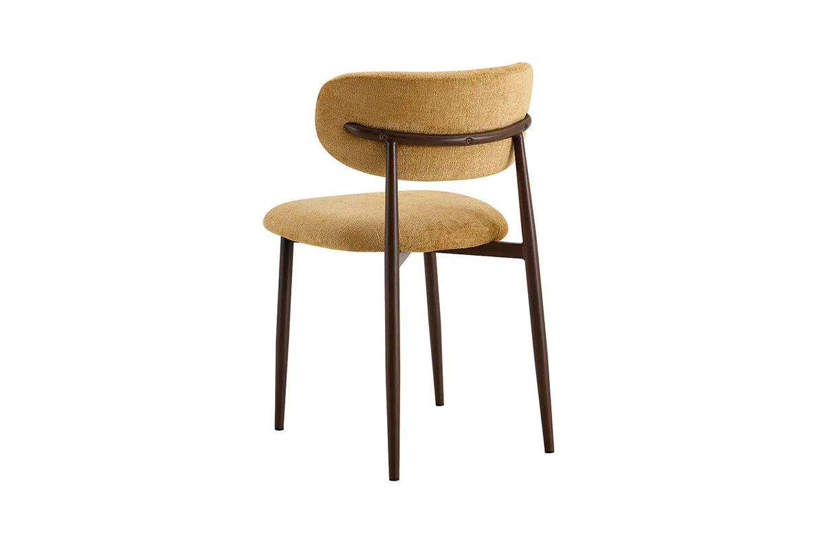 Chaise de Salle à Manger NONYA en Tissu - 48,5 x 53 cm