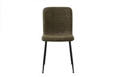 Chaise de Salle à Manger ALICYA Velours Côtelé ou Bouclé - 42 x 57 cm