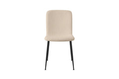 Chaise de Salle à Manger ALICYA Velours Côtelé ou Bouclé - 42 x 57 cm