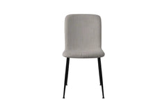 Chaise de Salle à Manger ALICYA Velours Côtelé ou Bouclé - 42 x 57 cm
