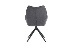 Chaises Pivotantes de Salle à Manger MAHY avec Accoudoirs - 90 x 60 cm