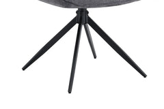 Chaises Pivotantes de Salle à Manger MAHY avec Accoudoirs - 90 x 60 cm