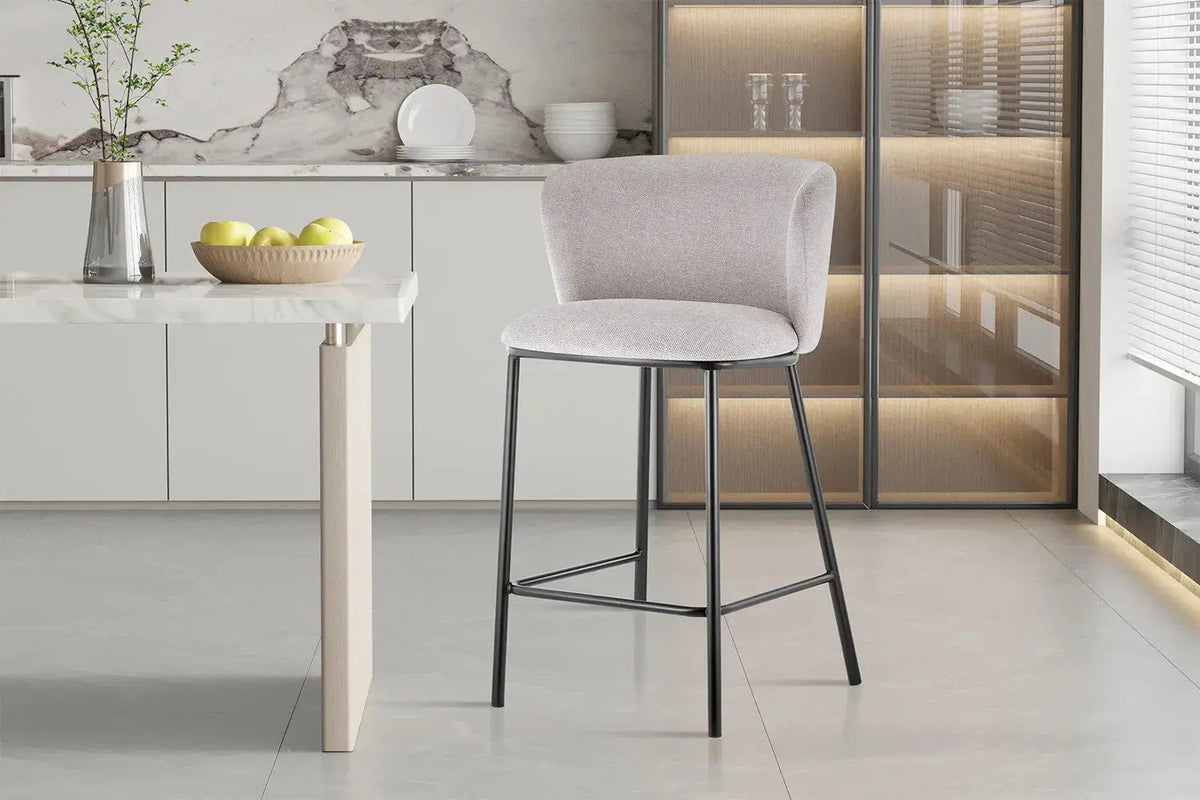 Chaises de Bar ARTHURO - 53 x 50,5 cm
