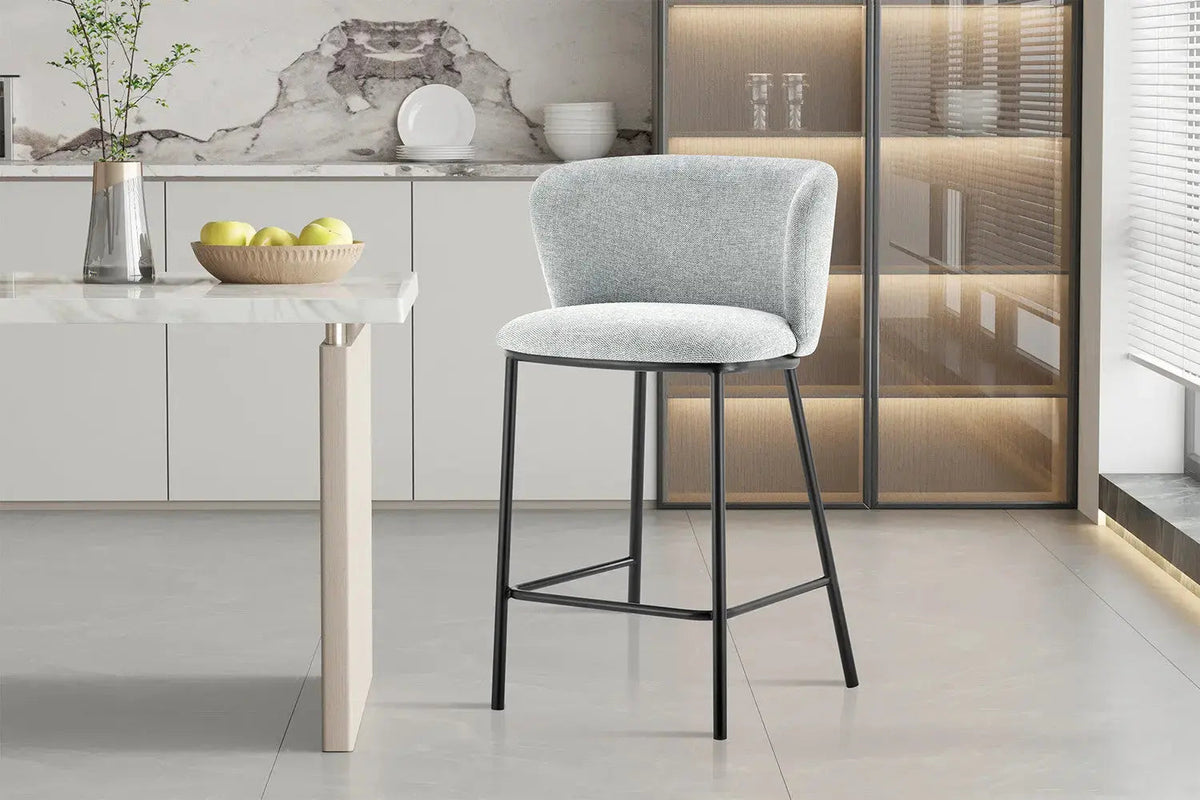 Chaises de Bar ARTHURO - 53 x 50,5 cm