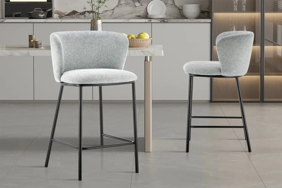 Chaises de Bar ARTHURO - 53 x 50,5 cm