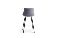 Chaises de Bar JULIA Velours - 46 x 36 cm