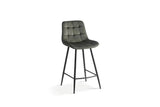 Chaises de Bar JULIA Velours - 46 x 36 cm