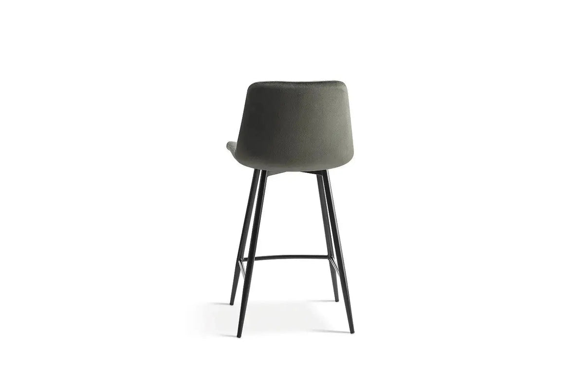Chaises de Bar JULIA Velours - 46 x 36 cm