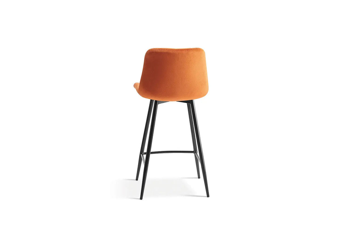 Chaises de Bar JULIA Velours - 46 x 36 cm