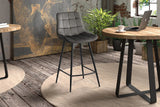 Chaises de Bar JULIA Velours - 46 x 36 cm